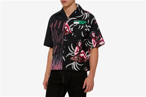 Prada Fall/Winter 2018 Hawaiian Cotton Shirt 